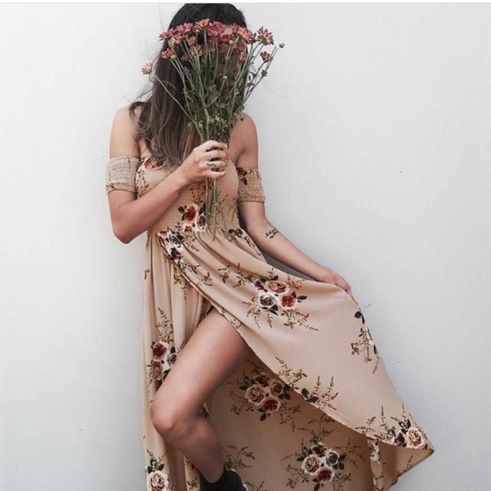 Flowy Floral Dress